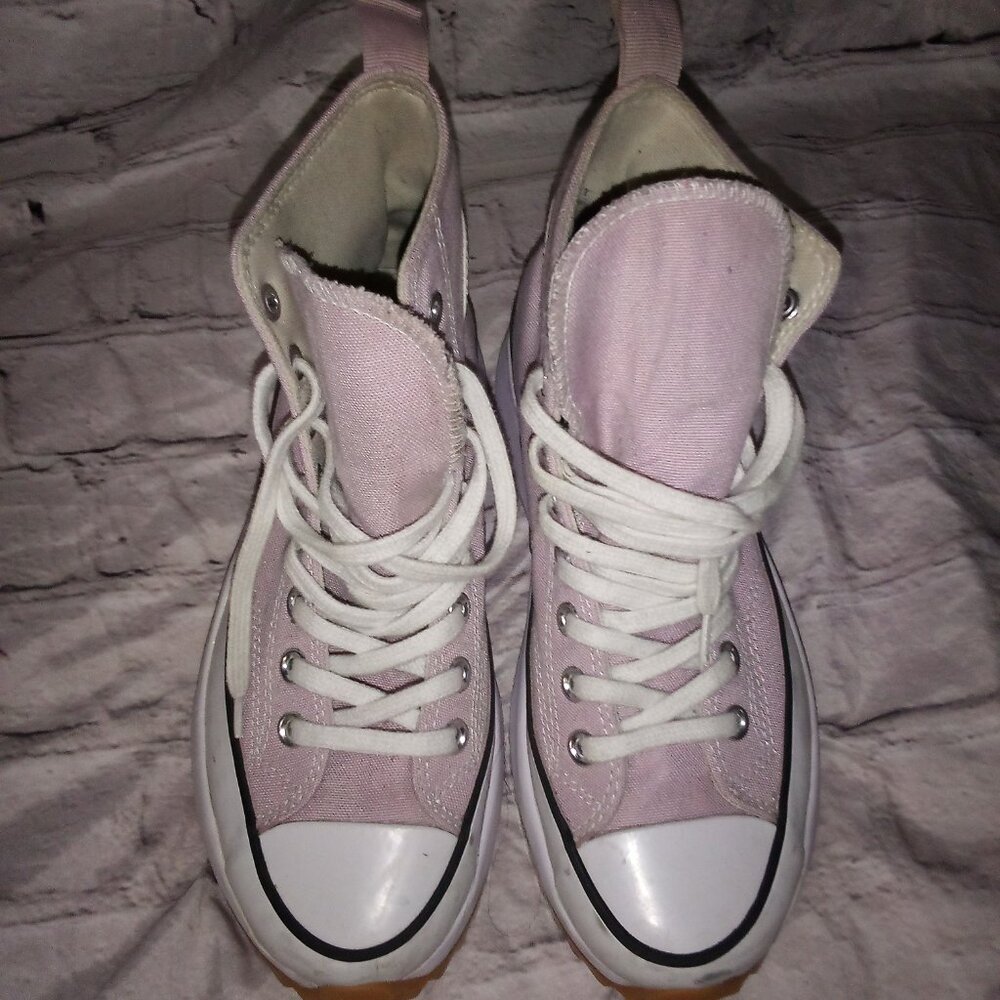 Converse Run Star Hike Platform Shoe Pink